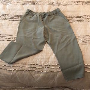 LuLu cropped wide leg joggers